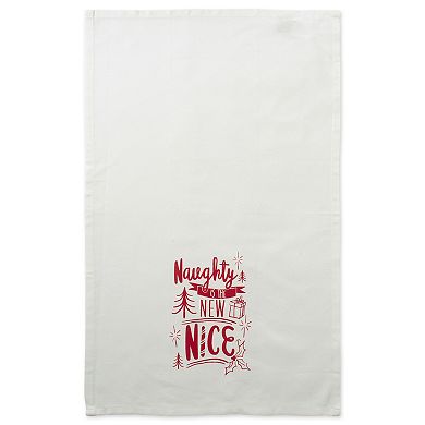 DII Christmas Printed Dishtowel Set 2 Piece