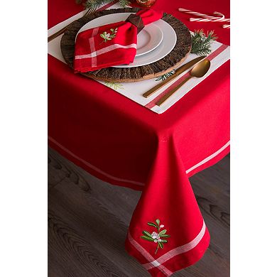 DII Christmas Embellished Napkin Set/6