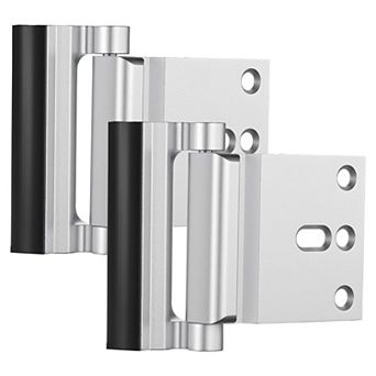 Set of 2 Interior Door Reinforcement Lock Aluminum Alloy Security Lock