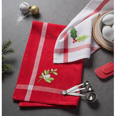 DII Holiday Mixed Dishtowel Set/2