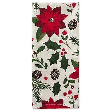 DII Holiday Printed Dishtowel Set 2 Piece