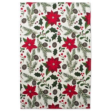 DII Holiday Printed Dishtowel Set 2 Piece
