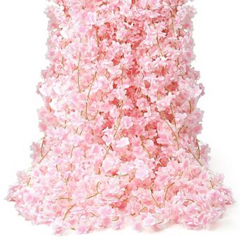 35.4f Cherry Blossom Flowers Garland Artificial Silk Sakura Vines Hanging Spring Wedding Party
