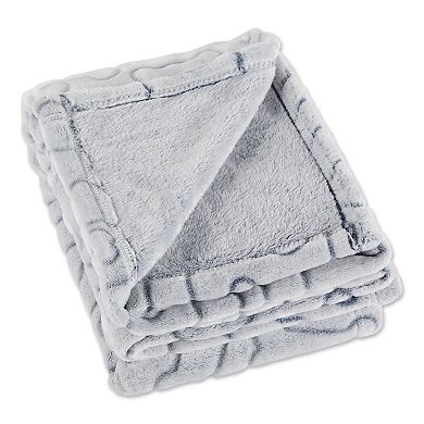 Bone Dry Embossed Bone Print Pet Blanket