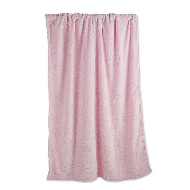 Bone Dry Embossed Bone Print Pet Blanket