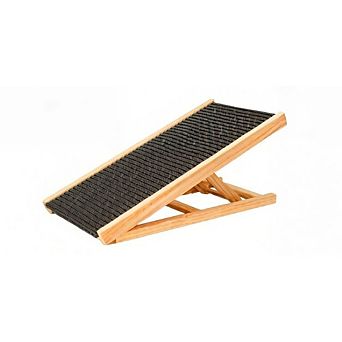IFMALL Adjustable Foldable Pet Ramp for Safe Access to Furniture and Vehicles