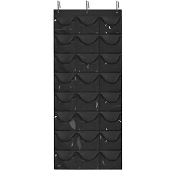 Hat Organizer Racks for Baseball Caps, Visible Hat Holder Rack for Wall Door with 3 Hooks,24 Pockets