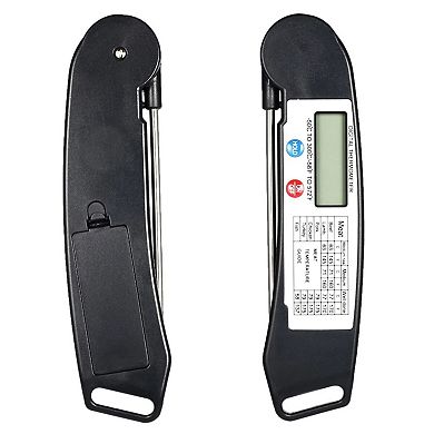 Instant Read Digital Meat Thermometer Stainless Steel Probe for BBQ Cooking