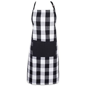 DII Black Buffalo Check Chef Apron