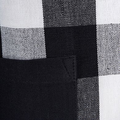 DII Black Buffalo Check Chef Apron