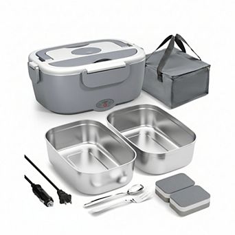 Electric Lunch Box Portable Food Warmer for Car and Travel