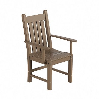 Westintrends Outdoor Patio Dining Armchair