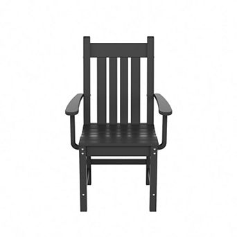Westintrends Outdoor Patio Dining Armchair