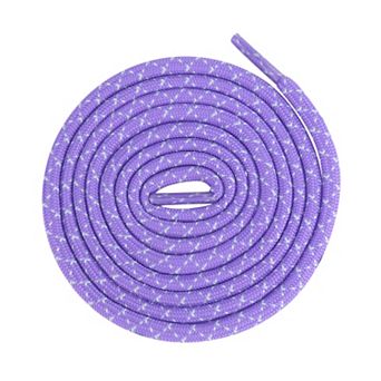 Women's 2 Pair Round Cross Shoelaces Outdoor Hiking Shoestrings 55.1"