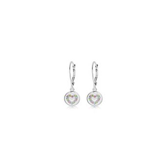 Kids Heart Hypoallergenic Earrings for Girls with Sterling Silver Leverbacks