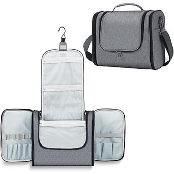 Extra-Large Hanging Toiletry Bag, Travel Organizer with Shoulder Strap