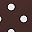 Brown White Polka Dot