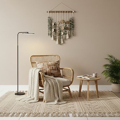 Artificial Eucalyptus Wall Decor Greenery Stems Wooden Stick