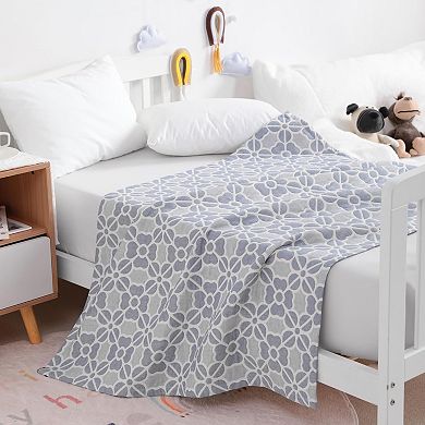3 Layer Blanket, Muslin Cotton Jacquard Bed Blankets, Lightweight Thermal Blanket, Super Soft