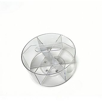 Great Ambitions 360° Rotating Acrylic Pen Holder, Organizer for Markers, Pencils, Crayons