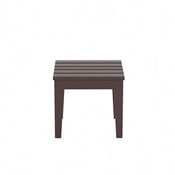 Westintrends Outdoo/ Patio Modern Adirondack Side Table