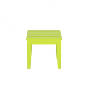 Westintrends Outdoo/ Patio Modern Adirondack Side Table