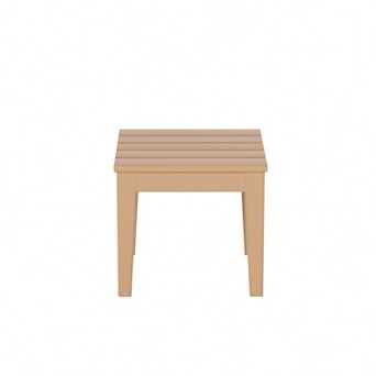 Westintrends Outdoo/ Patio Modern Adirondack Side Table