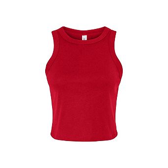 Bella + Canvas Womens/Ladies Micro-Rib Racer Tank Top