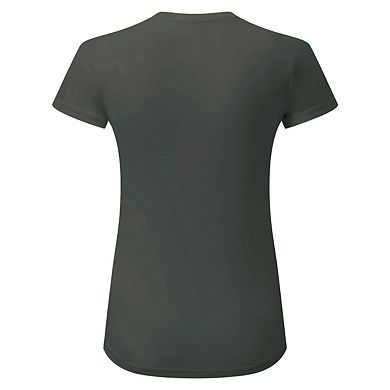 Tri Dri Womens/Ladies Panelled Crew Neck T-Shirt