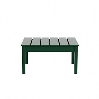 Westintrends Outdoor/patio Modern Adirondack Conversation Table