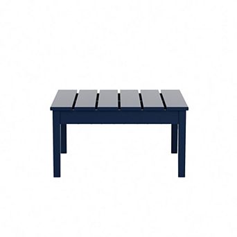 Westintrends Outdoor/patio Modern Adirondack Conversation Table