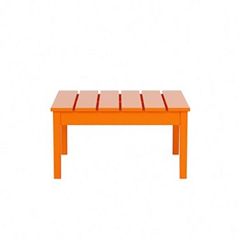 Westintrends Outdoor/patio Modern Adirondack Conversation Table