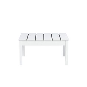 Westintrends Outdoor/patio Modern Adirondack Conversation Table