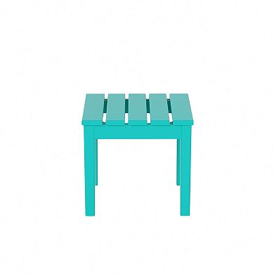 Westintrends Outdoo/ Patio Modern Adirondack Side Table