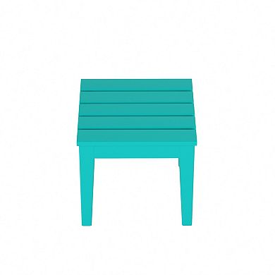 Westintrends Outdoo/ Patio Modern Adirondack Side Table