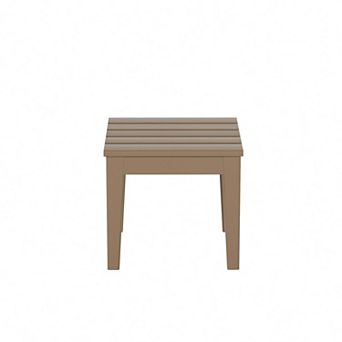 Westintrends Outdoo/ Patio Modern Adirondack Side Table