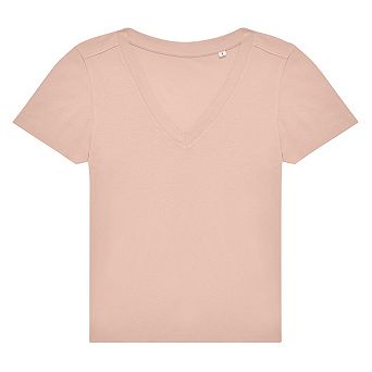 B&C Womens/Ladies Plain V Neck T-Shirt