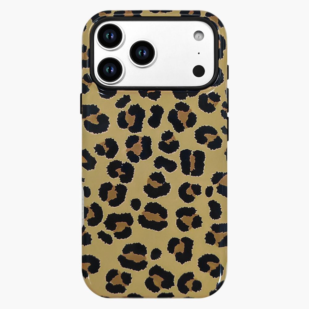 Leopard Print Phone Case Slim Protective Cover Shock Resistant ...