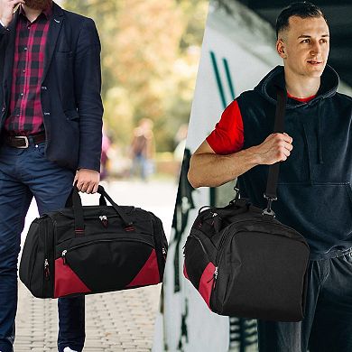 55L Large Gym Duffel Bag Lightweight Multi-Compartment Travel Sports Bag