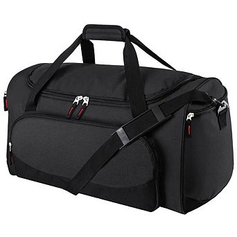 55L Large Gym Duffel Bag Lightweight Multi-Compartment Travel Sports Bag