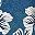 Floral Blue