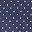 White Dot Navy Blue