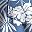 White Flower Blue