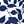 Blue Leaf Print