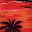 Red Island Sunset
