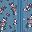 Floral Light Blue