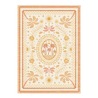 Washable Area Rug for Living Room, Cute Ultra-Thin Non Slip Indoor Decor Carpet