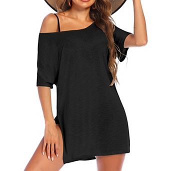Ekouaer Womens Swimsuit Cover Up Beach Bathing Suit Coverups Short Cover Ups for Swimwear Cover Up