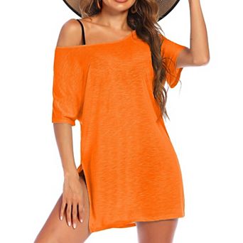 Ekouaer Womens Swimsuit Cover Up Beach Bathing Suit Coverups Short Cover Ups for Swimwear Cover Up
