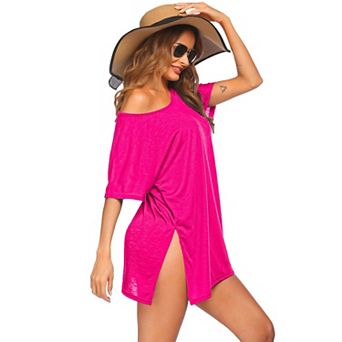 Ekouaer Womens Swimsuit Cover Up Beach Bathing Suit Coverups Short Cover Ups for Swimwear Cover Up